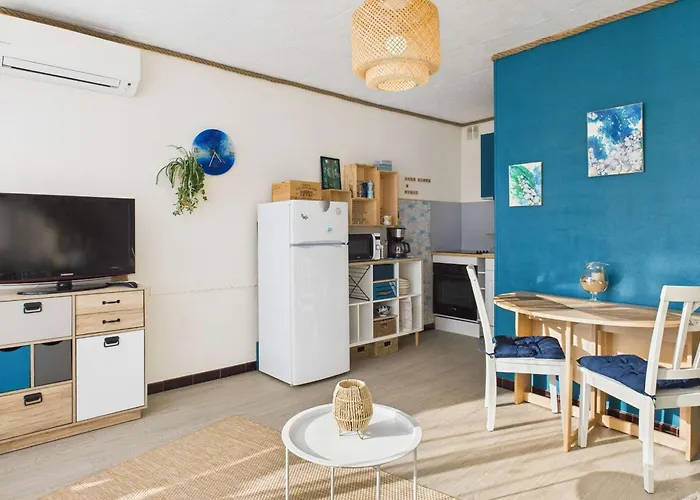 Climatisé Avec Parking à Marseillan-plage - Fr-1-326-849 Appartement