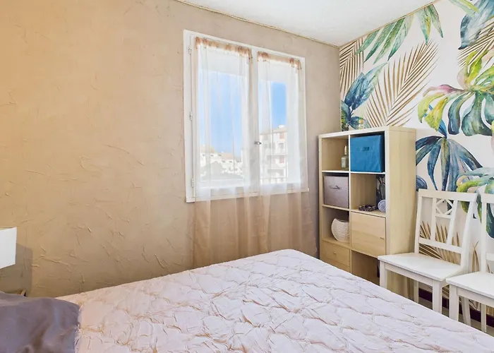 Appartement Climatisé Avec Parking à Marseillan-plage - Fr-1-326-849