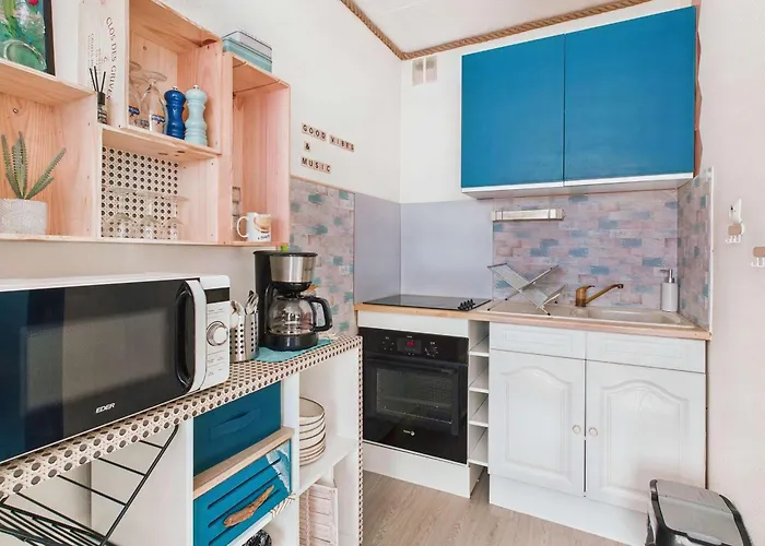 Appartement Climatisé Avec Parking à Marseillan-plage - Fr-1-326-849
